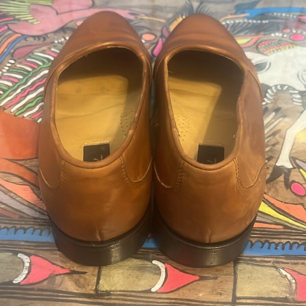 High End Zelli Arezzo Italian Calf Slip-On Rust 🎉Sz 8 Retail $445 - Picture 4 of 4